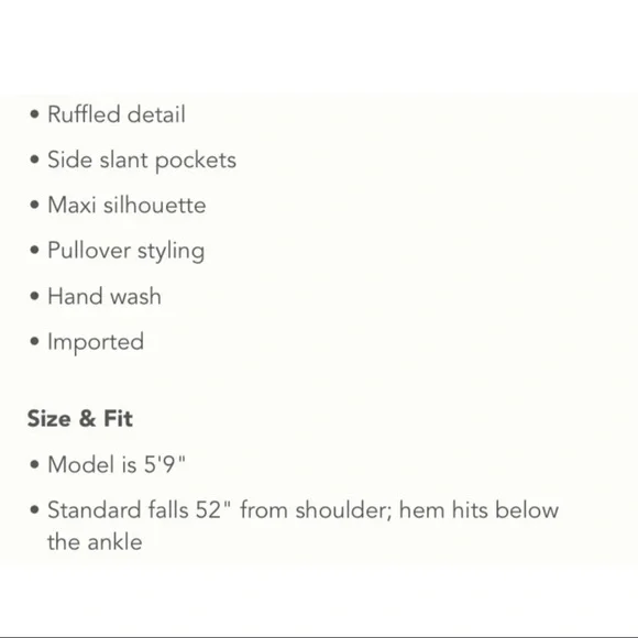 Anthropologie Plenty by Tracy Reese Ruffled Maxi Dress NWT - Picture 12 of 13